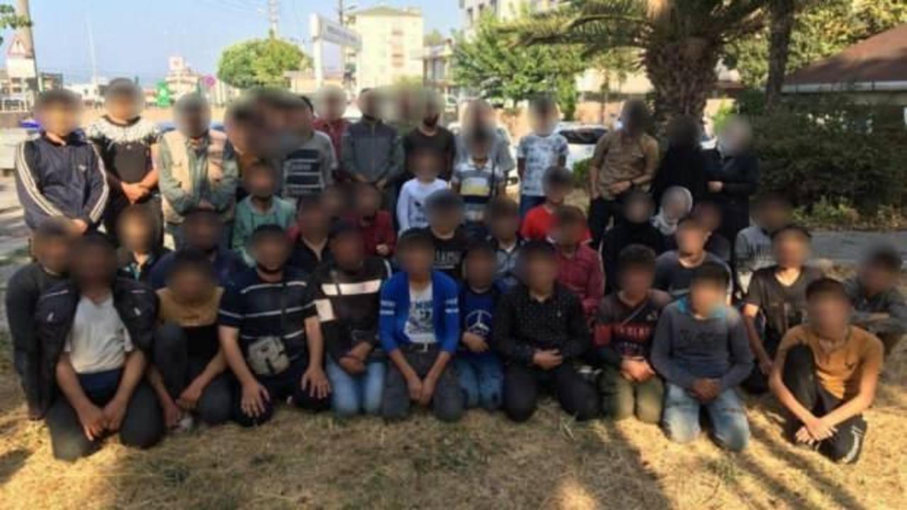 TEM'de durdurulan minibüsten 50 kaçak göçmen çıktı