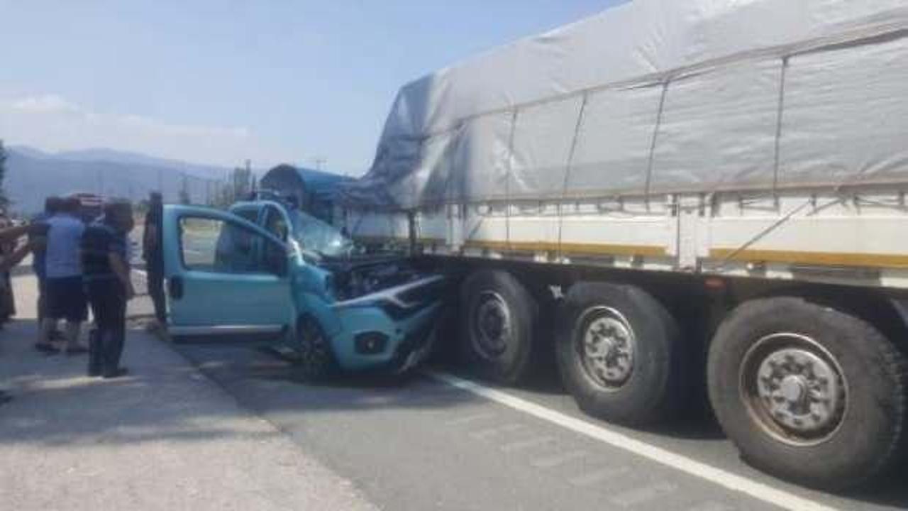 Kastamonu'daki feci kazada hafif ticari aracın sürücüsü öldü!