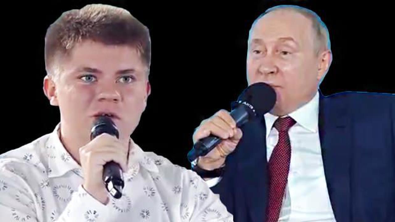 Rus öğrenci, Putin'in tarih bilgisini düzeltti: O savaş 7 yıl değil 21 yıl sürdü