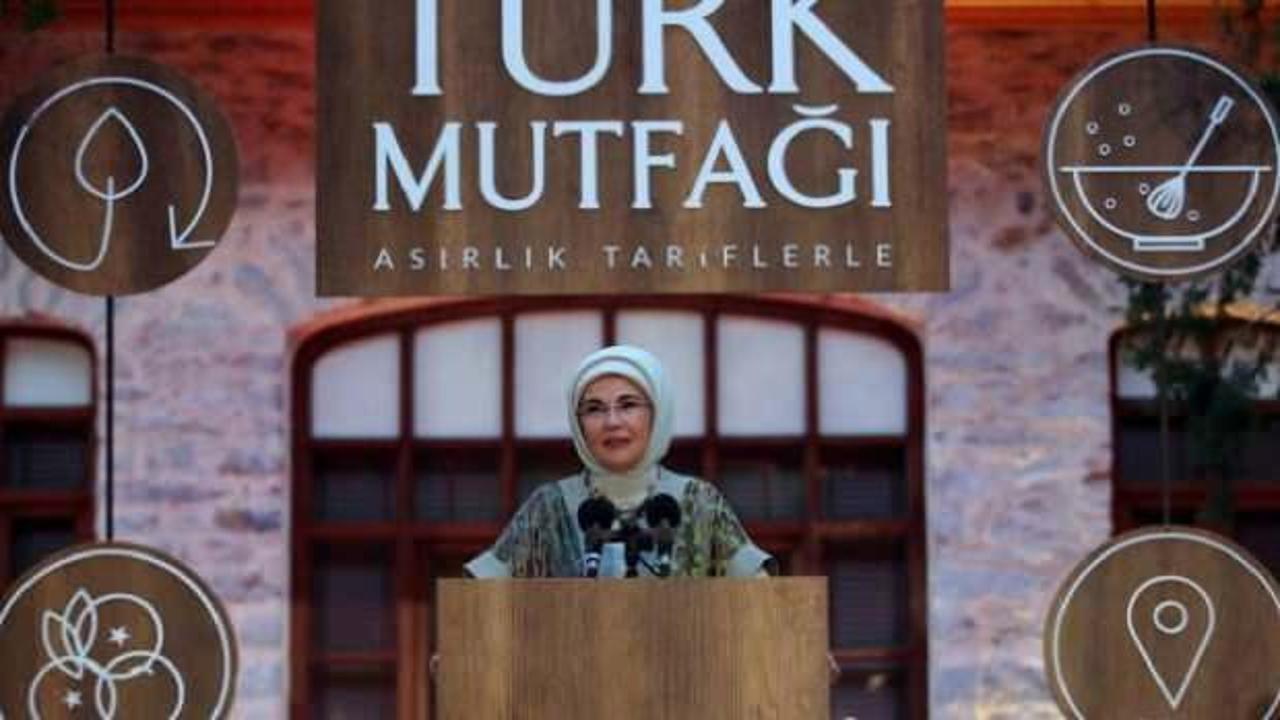 Emine Erdoğan: Gastrodiplomasi alanında yeni rekorlar kırabiliriz