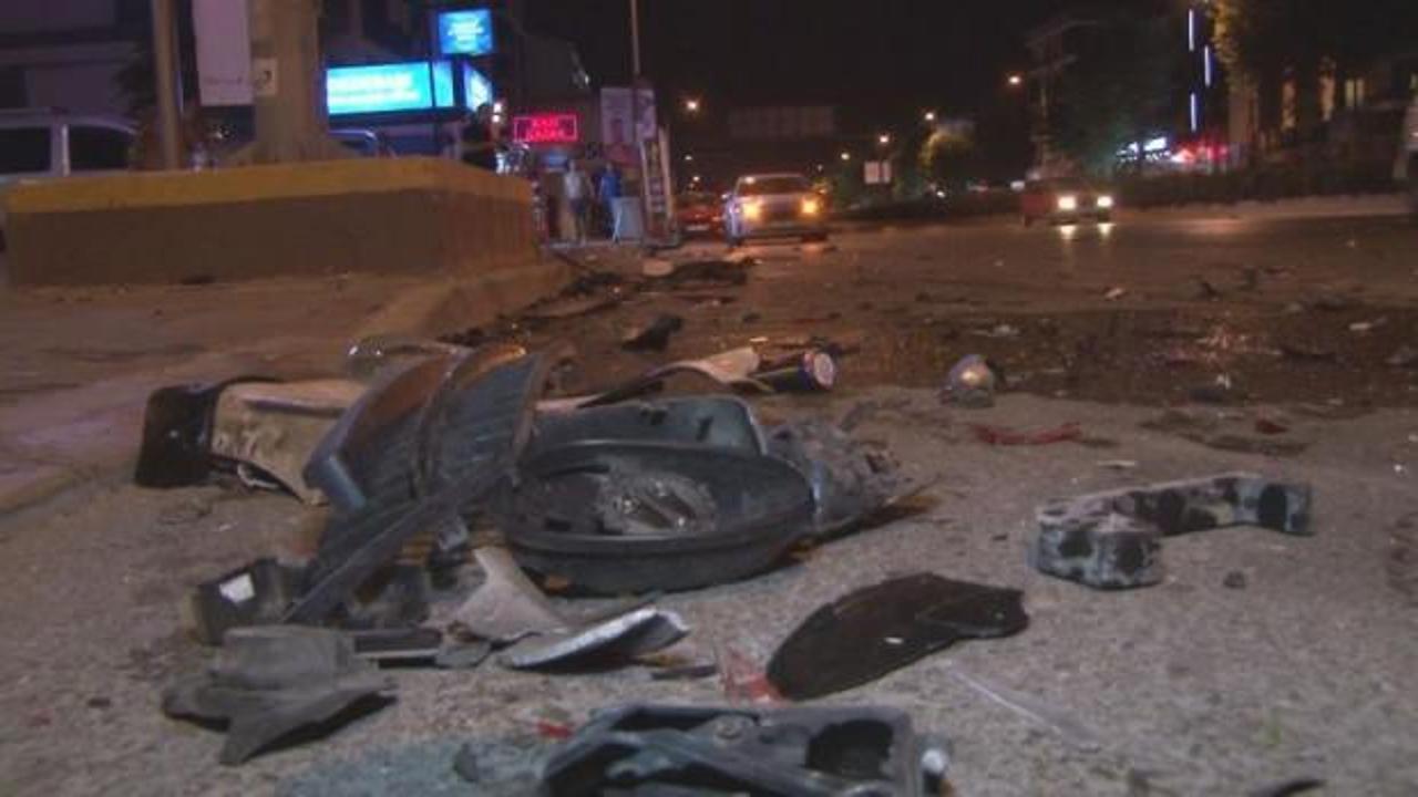 İzmir'de zincirleme kaza: Yaralılar var