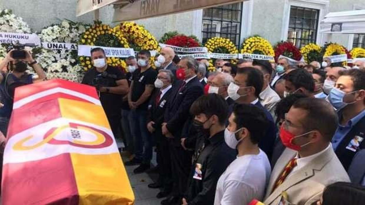 Galatasaray eski Başkanı Duygun Yarsuvat son yolculuğuna uğurlandı