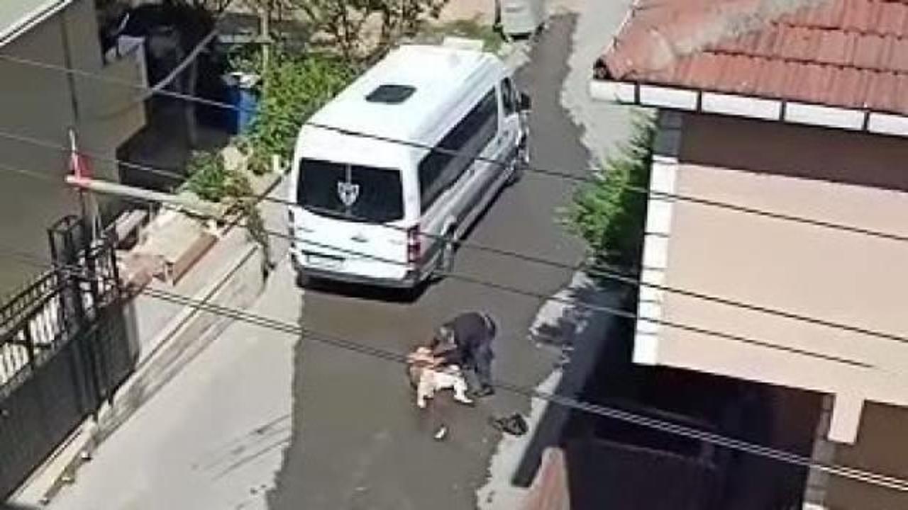 Boşanmak isteyen eşini sokak ortasında kabusu yaşattı