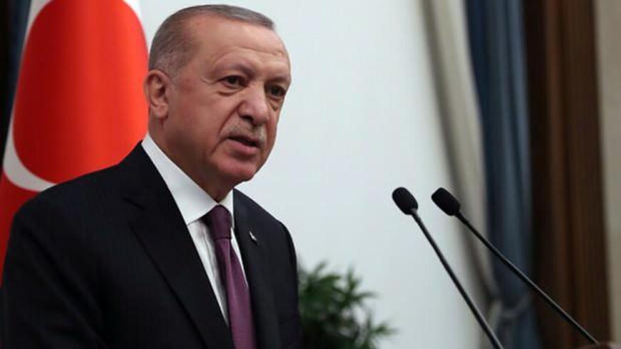 Cumhurbaşkanı Erdoğan'dan "100 milyon doz aşı" paylaşımı