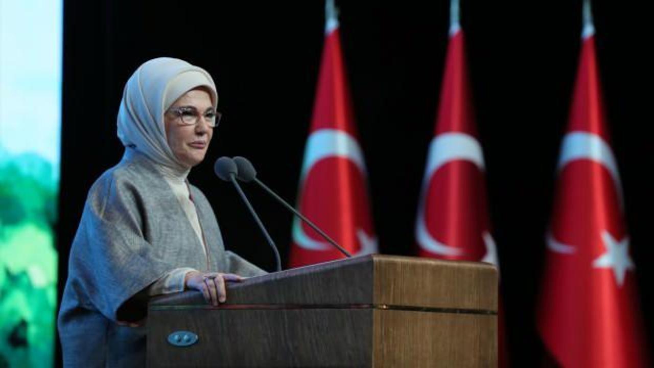 Emine Erdoğan, Sıfır Atık Kısa Film Yarışması Ödül Töreni'nde konuştu
