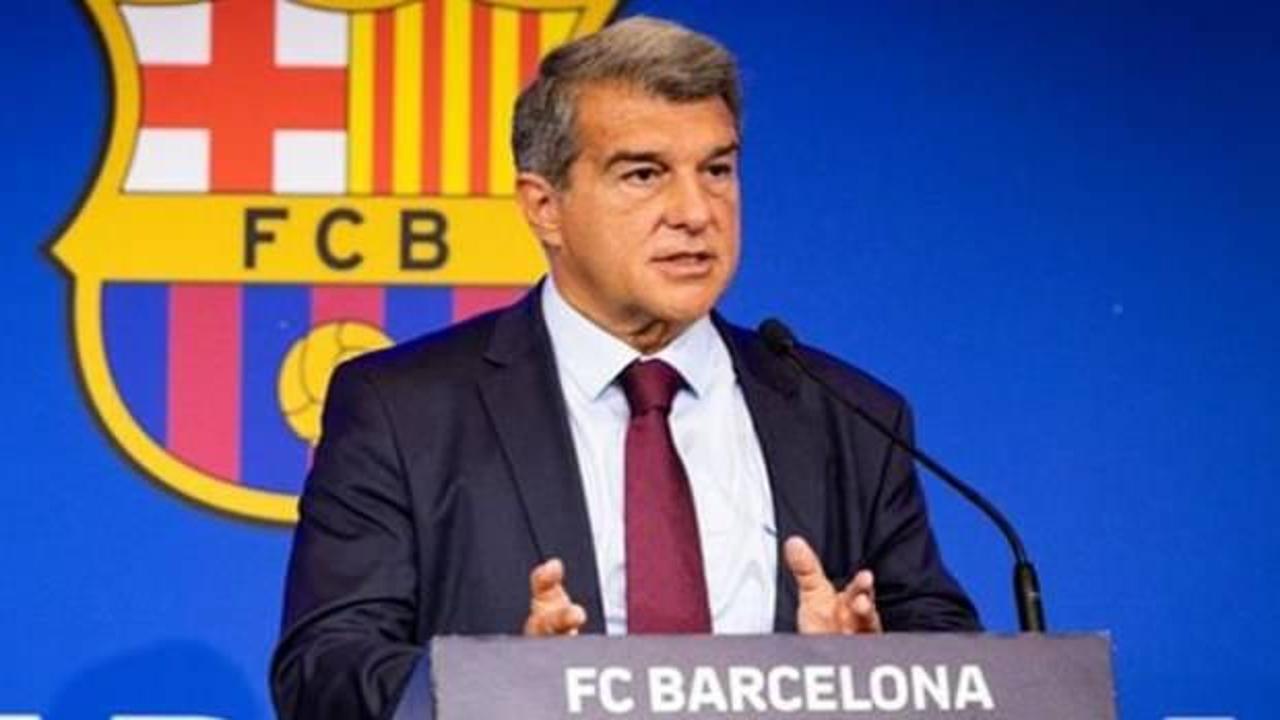  Joan Laporta: Avrupa Süper Ligi'ni engelleyemezler