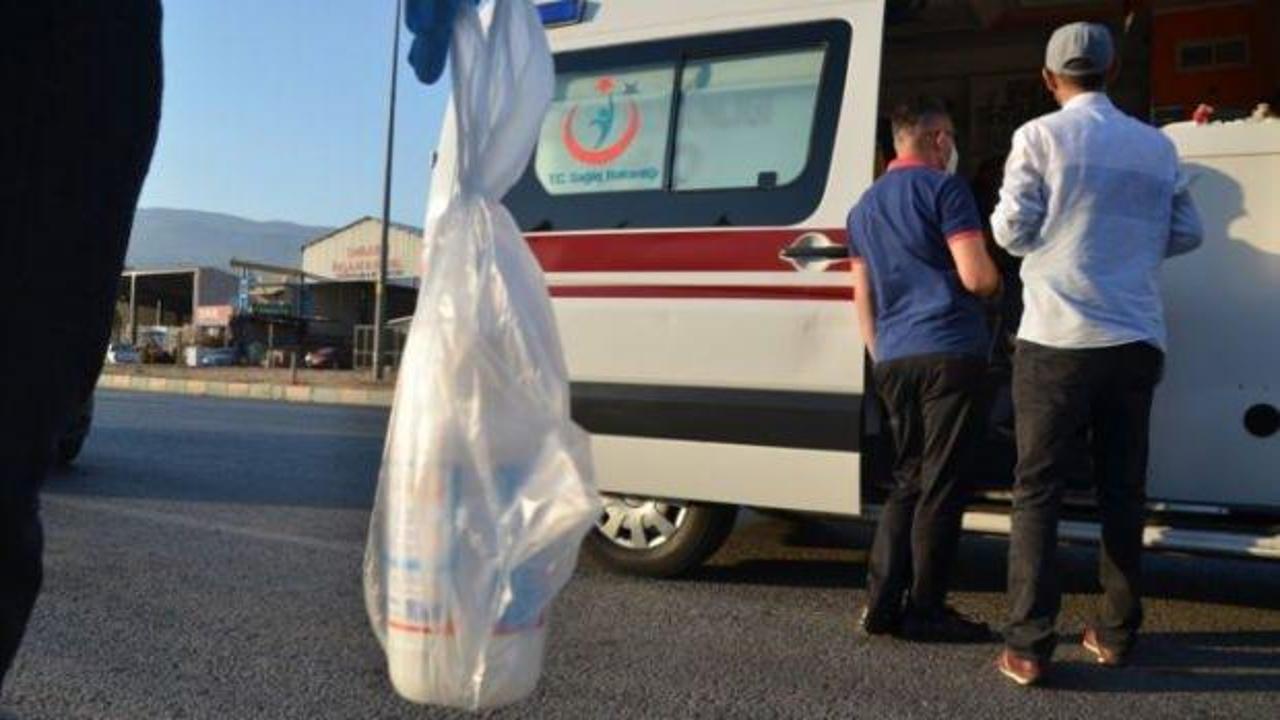 Kahramanmaraş'ta çamaşır suyu içen hırsızlık zanlısı hastaneye kaldırıldı