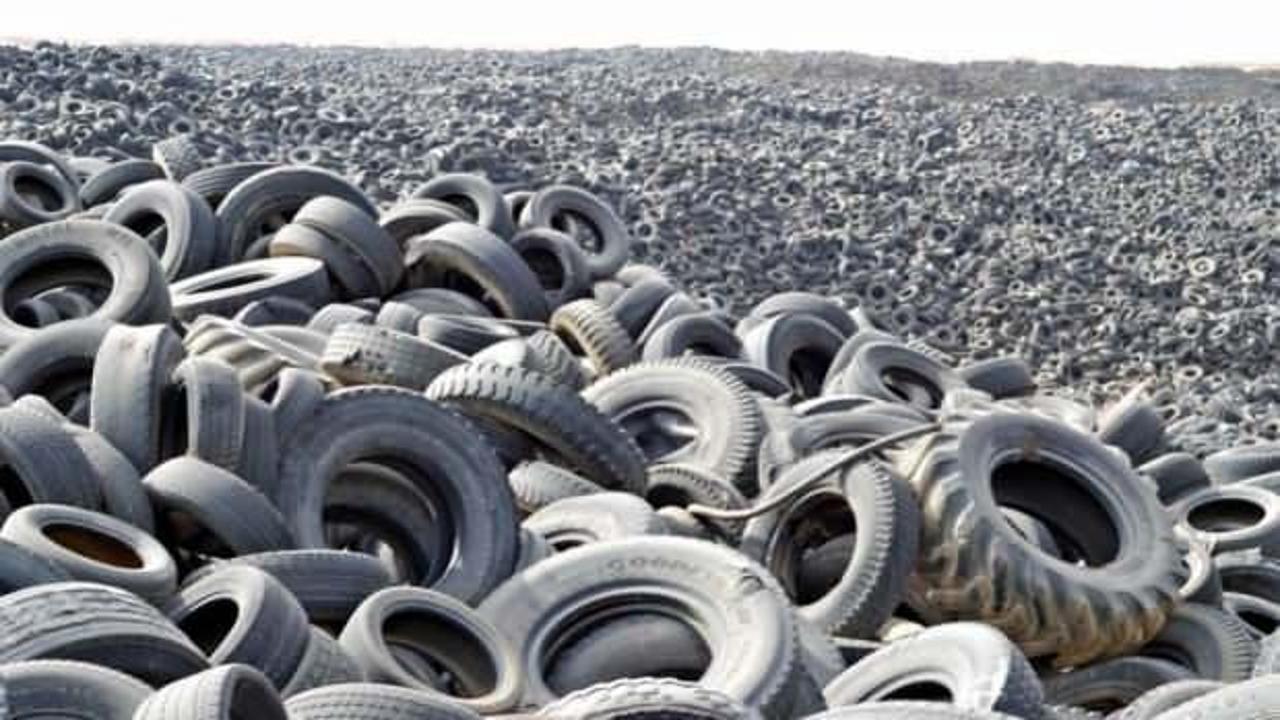 Kuveyt'te 42 milyon atık araç lastiğinde işlem başladı