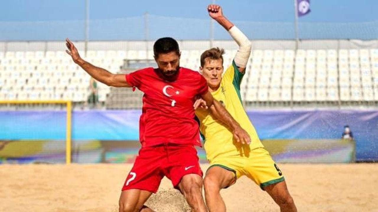 Plaj Futbolu Milli Takımı, Litvanya'ya 3-0 mağlup oldu