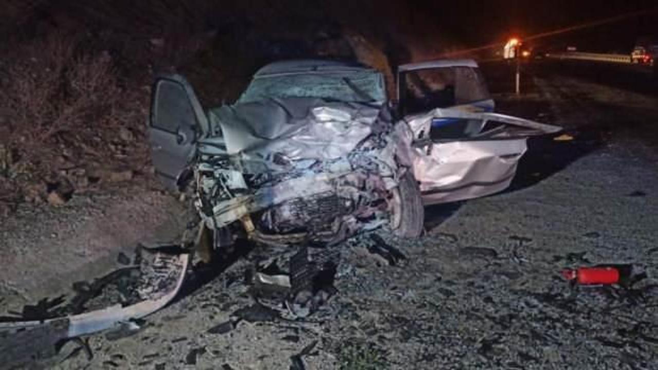 Sivas’ta trafik kazası: 1 ölü, 4 ağır yaralı