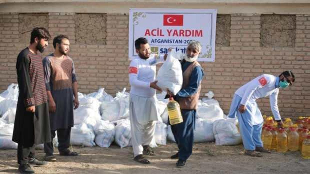 Türkiye’den Afganistan’a gıda yardımı 