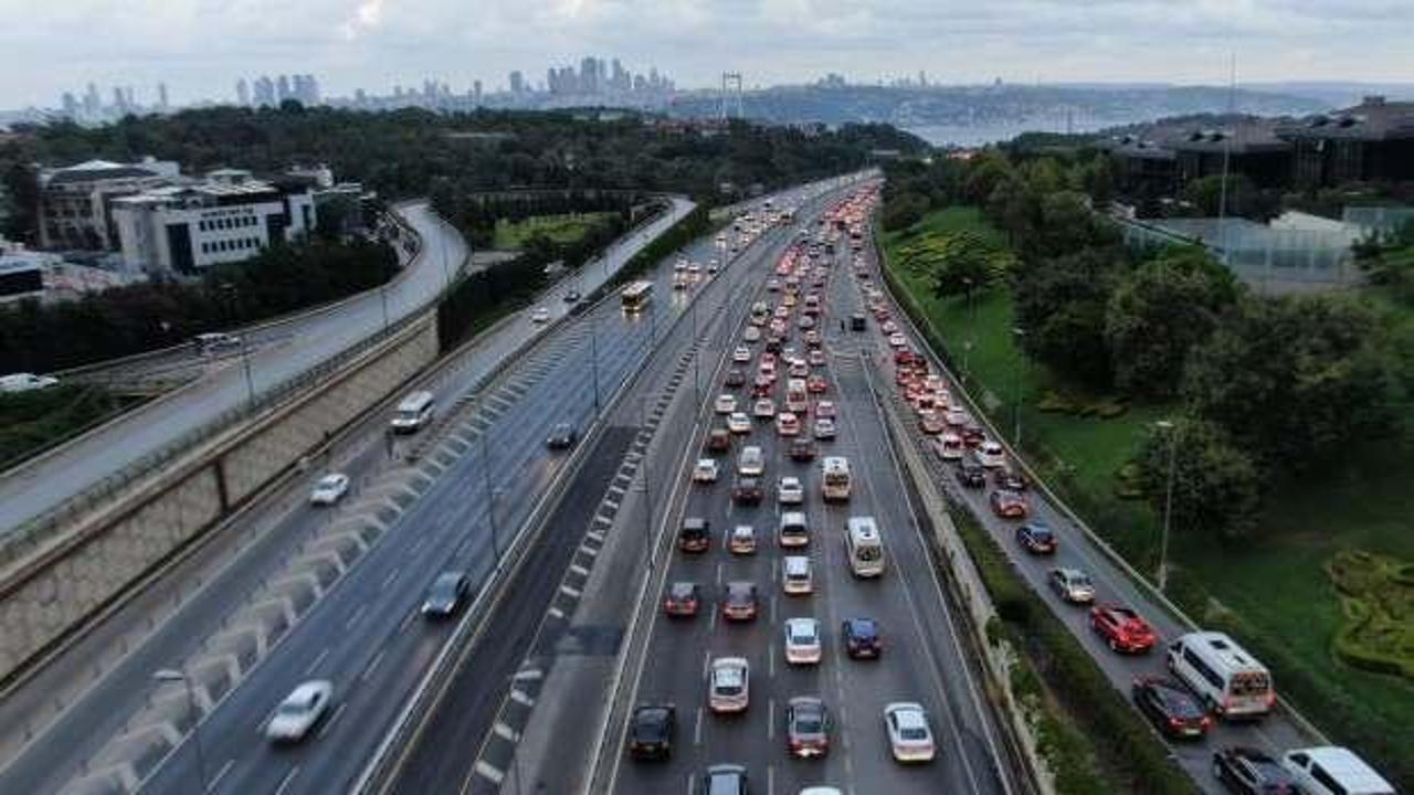 Son dakika haberi: İstanbul'da sağanak! Trafik kilitlendi