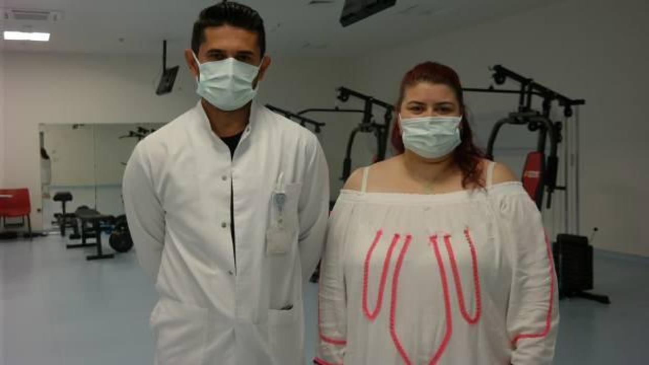 Eskişehir'de 2 çocuk annesi obezite merkezine giderek 6 ayda 30 kilo verdi