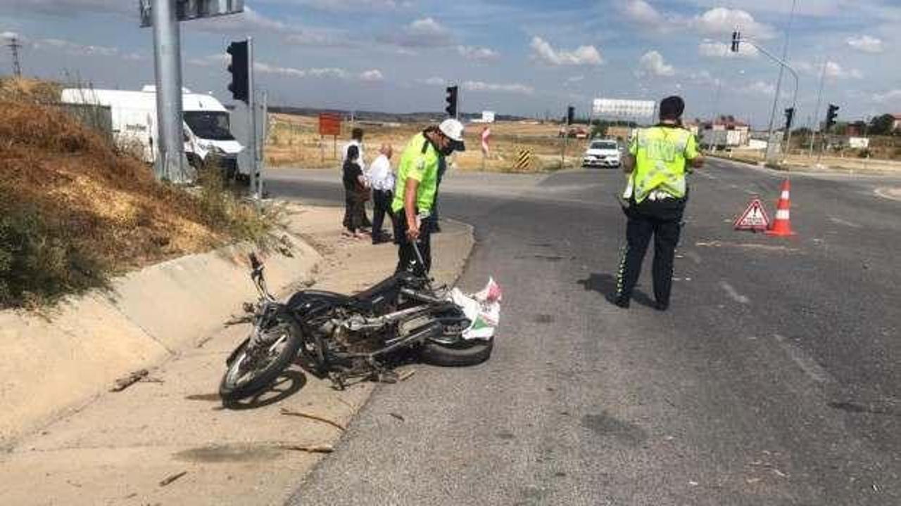 Acımasız sürücü çarptığı motosiklet sürücüsünü ölüme terk etti 