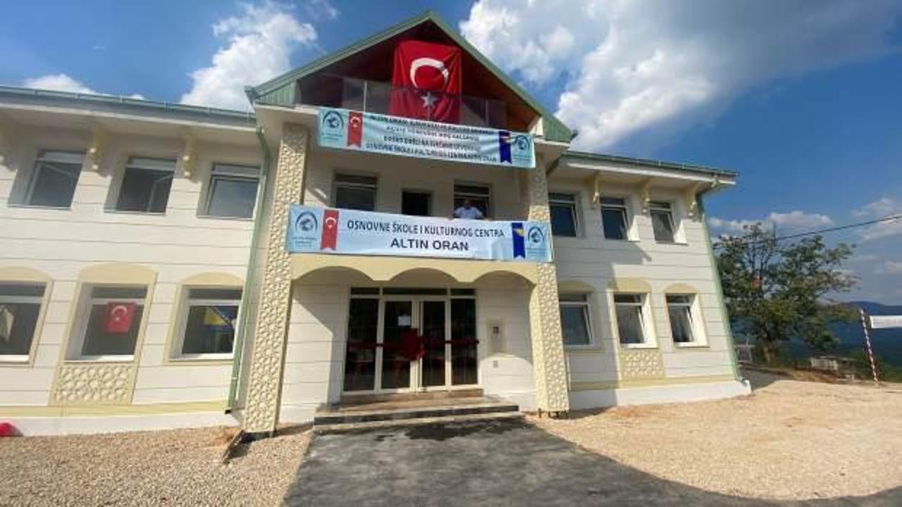 Altın Oran Derneği Bosna'da ilkokul ve kültür merkezi açtı 