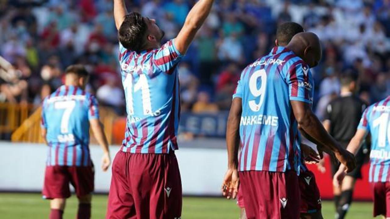 Bakasetas ve Nwakaeme Trabzonspor'u sırtlıyor