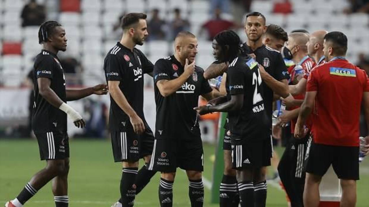 Beşiktaş'ın yedek kulübesi zayıf kaldı