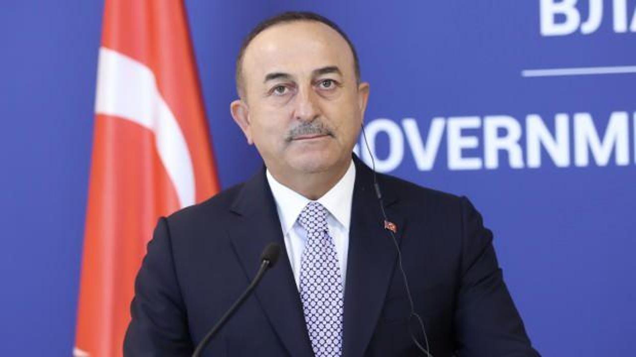 Dışişleri Bakanı Çavuşoğlu, Fransız mevkidaşıyla görüştü
