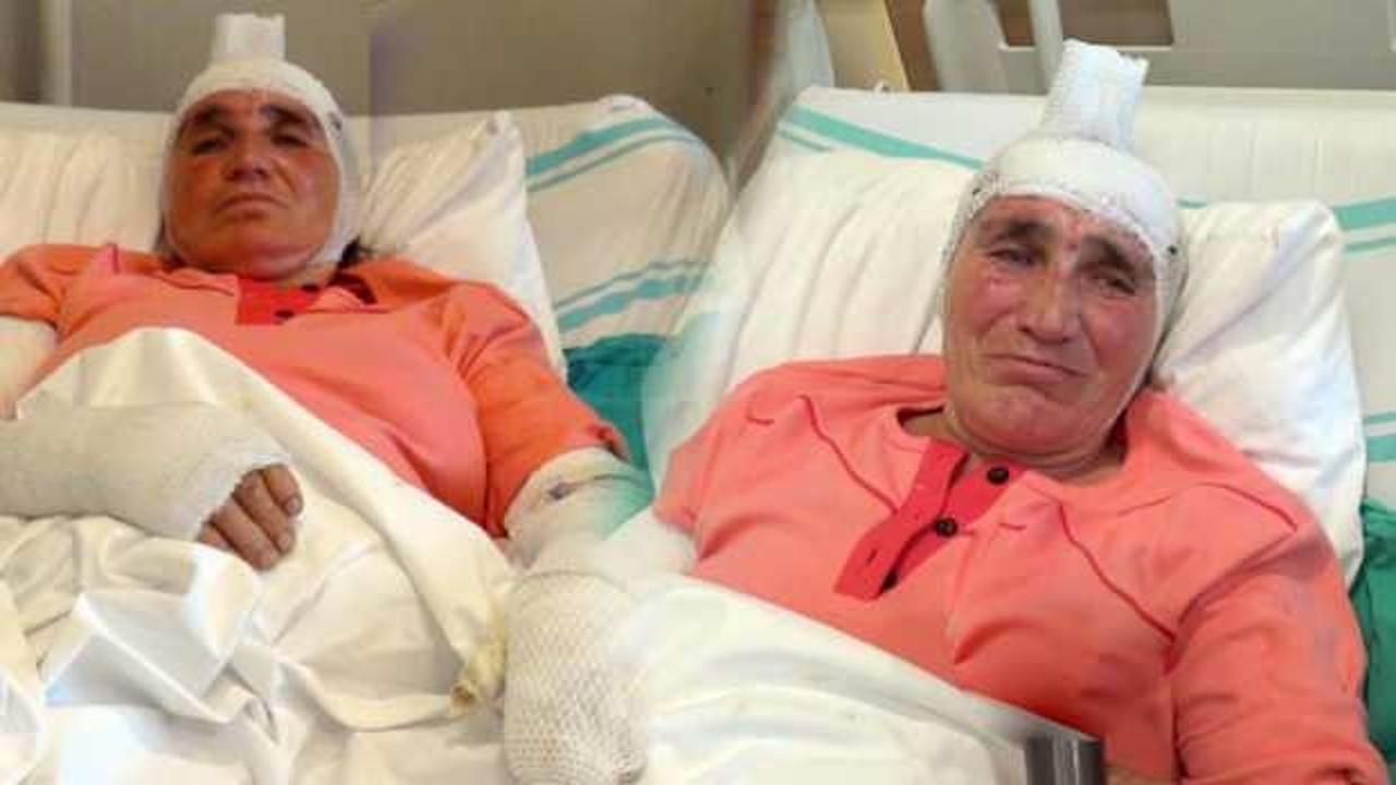 Ekmek pişirirken tandıra d&uuml;şt&uuml; o k&ouml;ye adım atmam dedi 