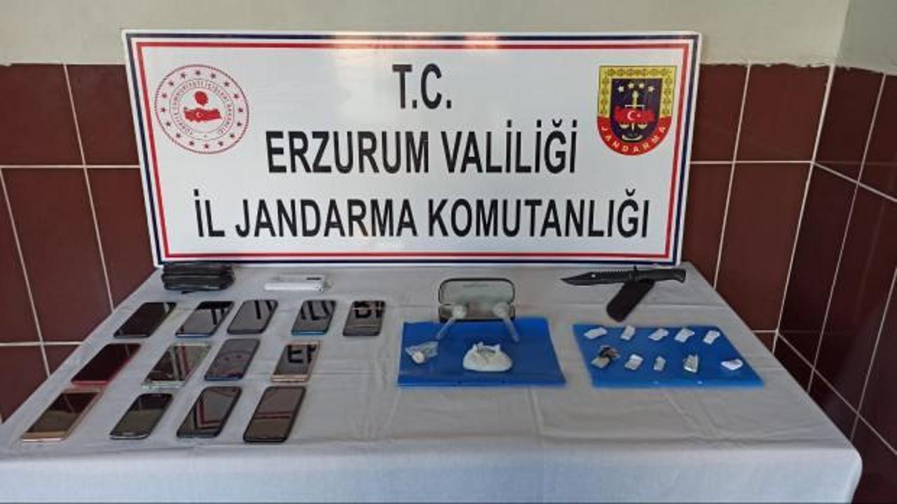 Erzurum’da uyuşturucu operasyonu!