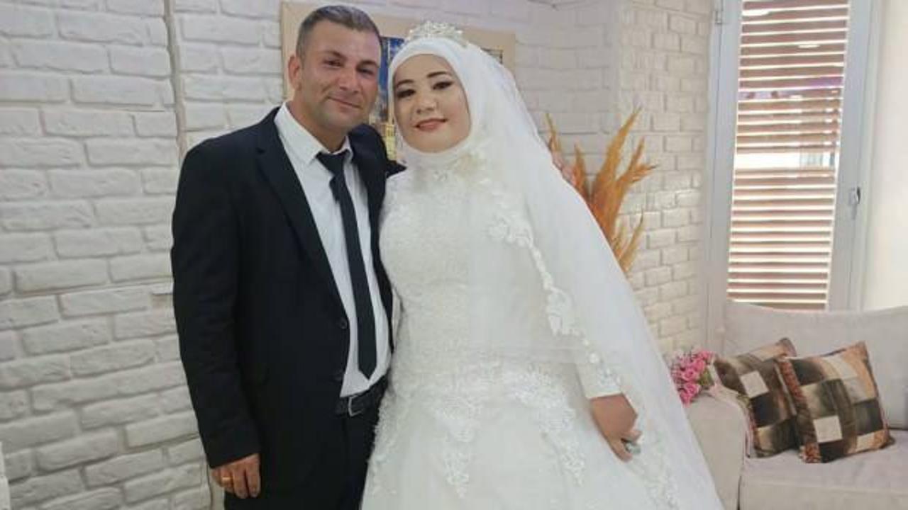 Eşi koronavirüse yakalanan yeni damat herkesi aşı olmaya davet etti