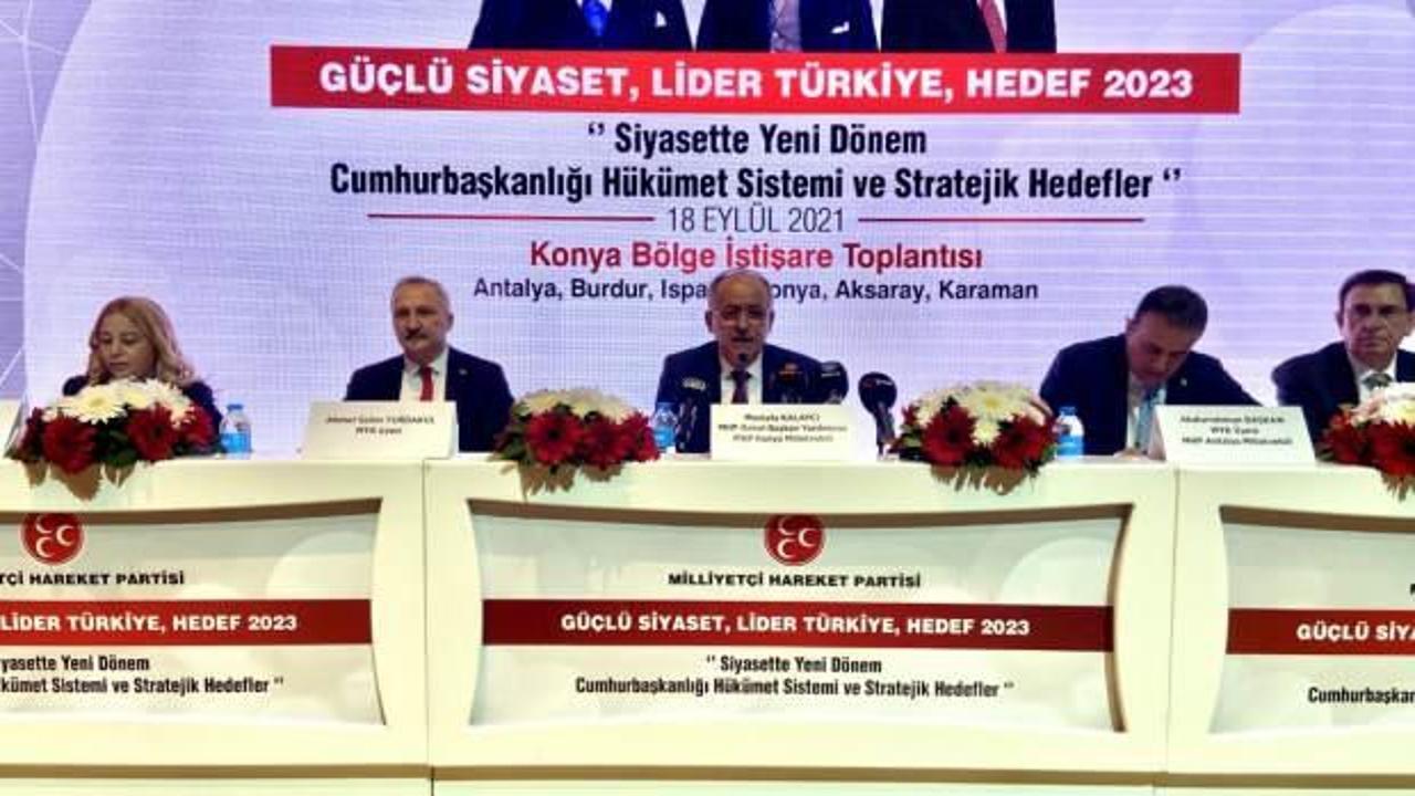 MHP’li Mustafa Kalaycı: Türkiye’de iktidar ruhsatını büyük Türk milleti vermektedir