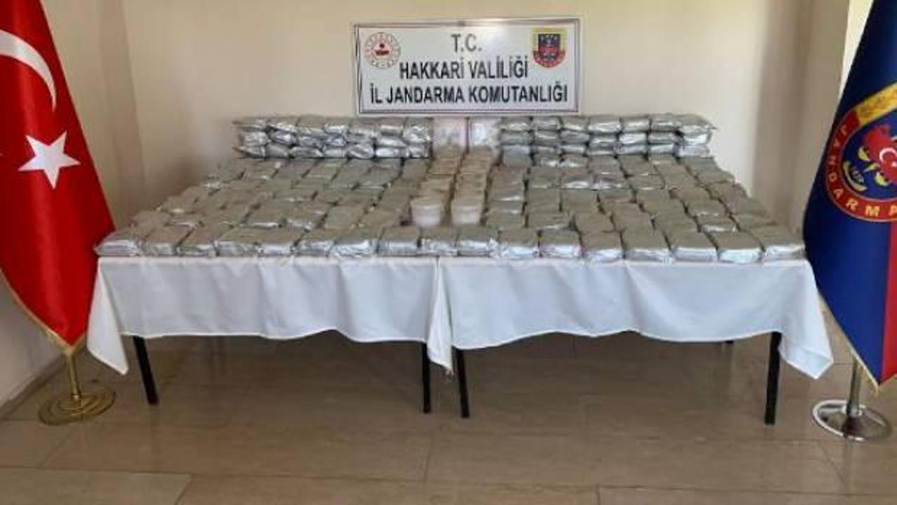 MİT ve Jandarmadan ortak operasyon: 173 kilo eroin, 16 kilo metamfetamin ele geçirildi