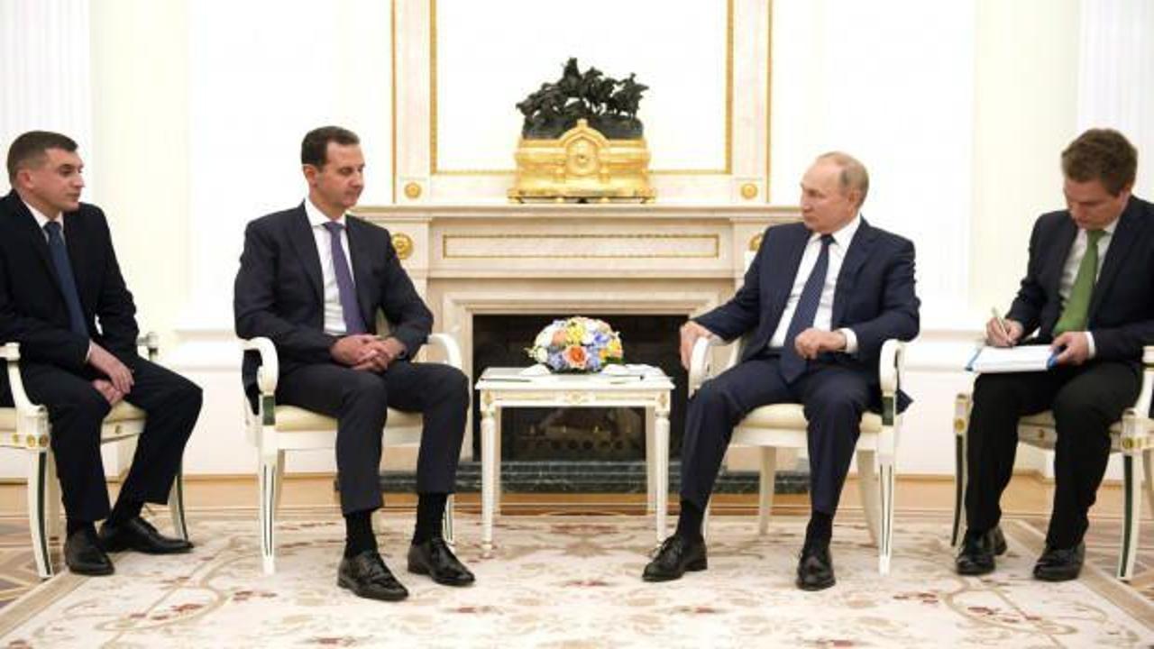 Putin, Esad'ı Kremlin'de ağırladı
