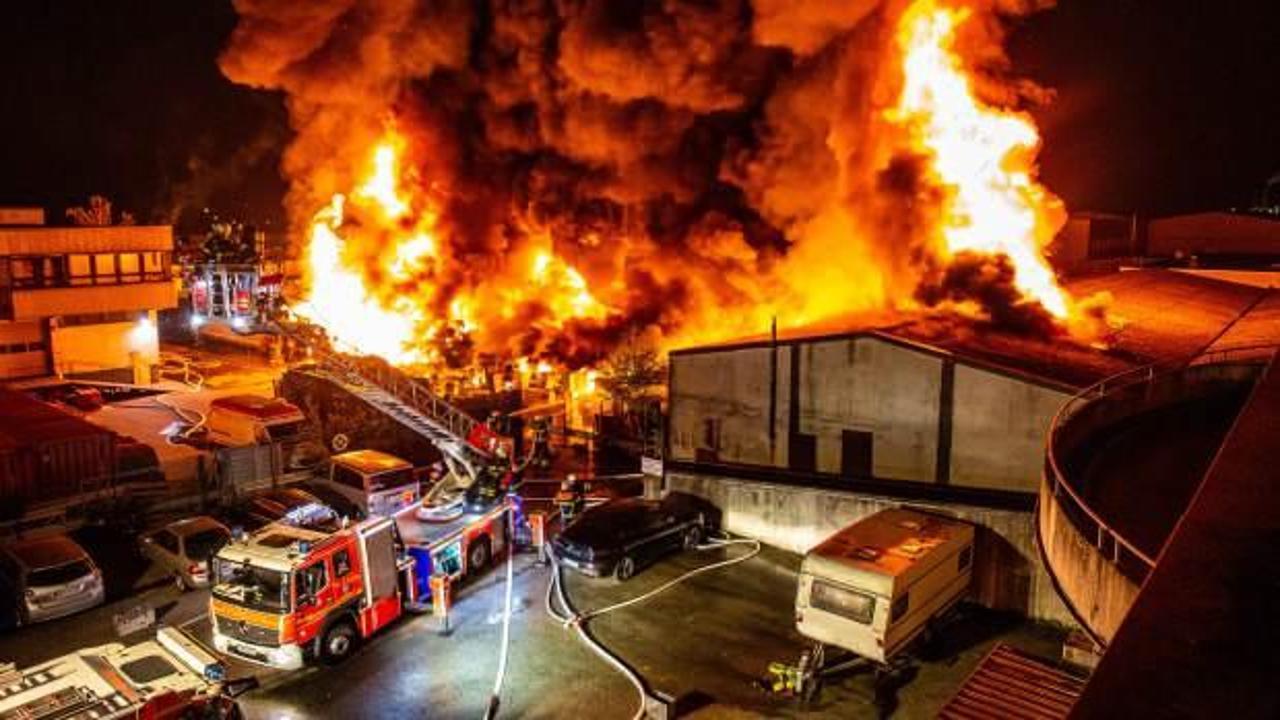  Almanya’da Türk vatandaşa ait işyerinde yangın