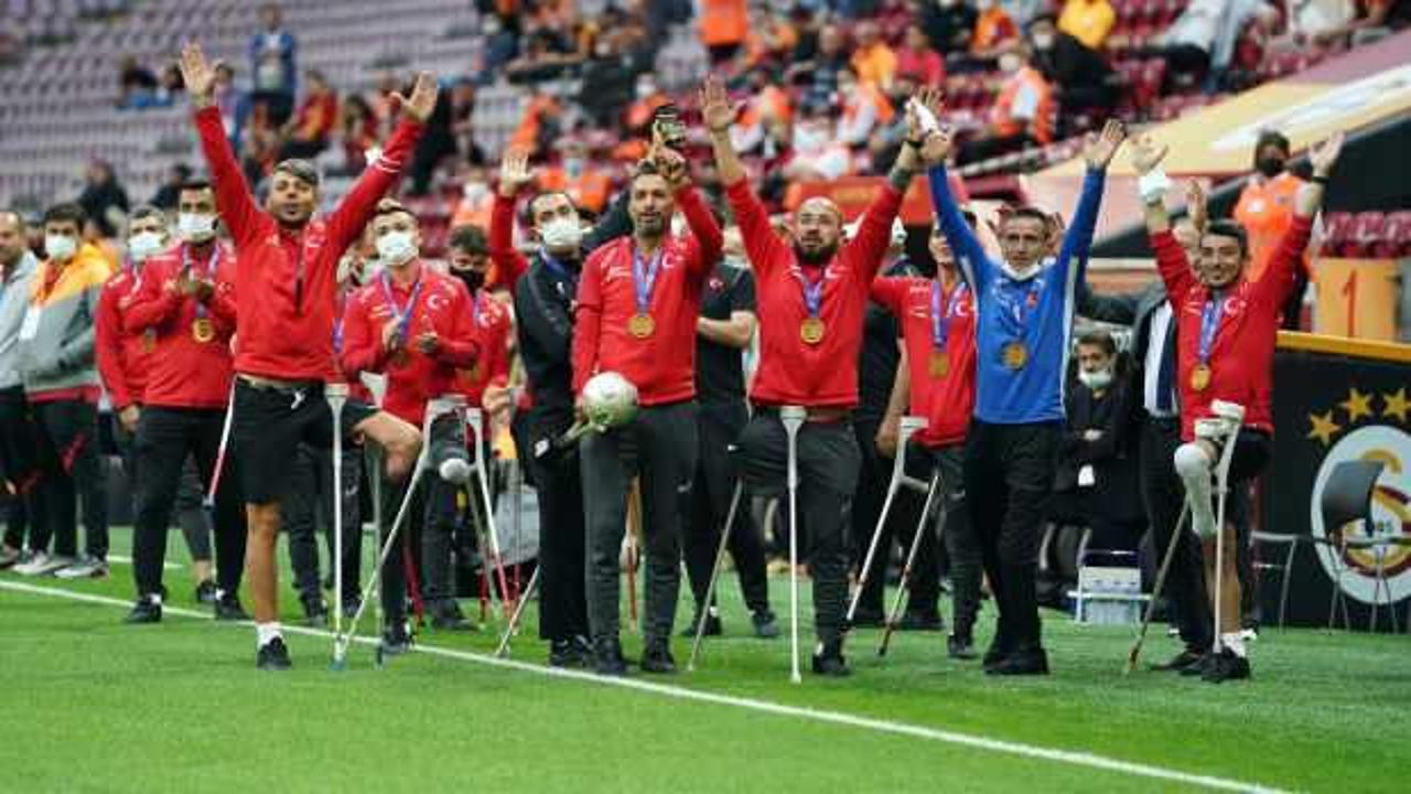 Ampute Futbol Milli Takımı, Galatasaray - Göztepe maçında