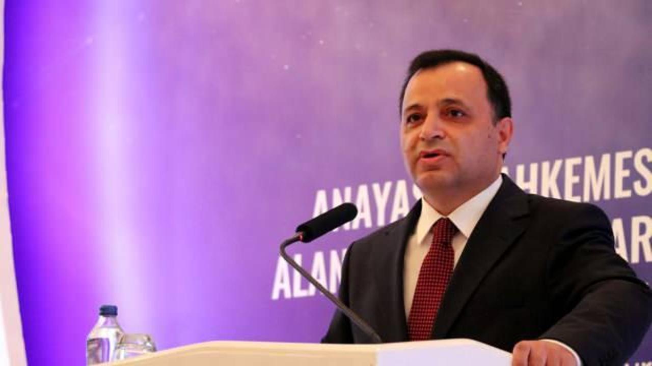 Anayasa Mahkemesi Başkanı Arslan: Bireysel başvurunun amacı bataklığı kurutmaktır