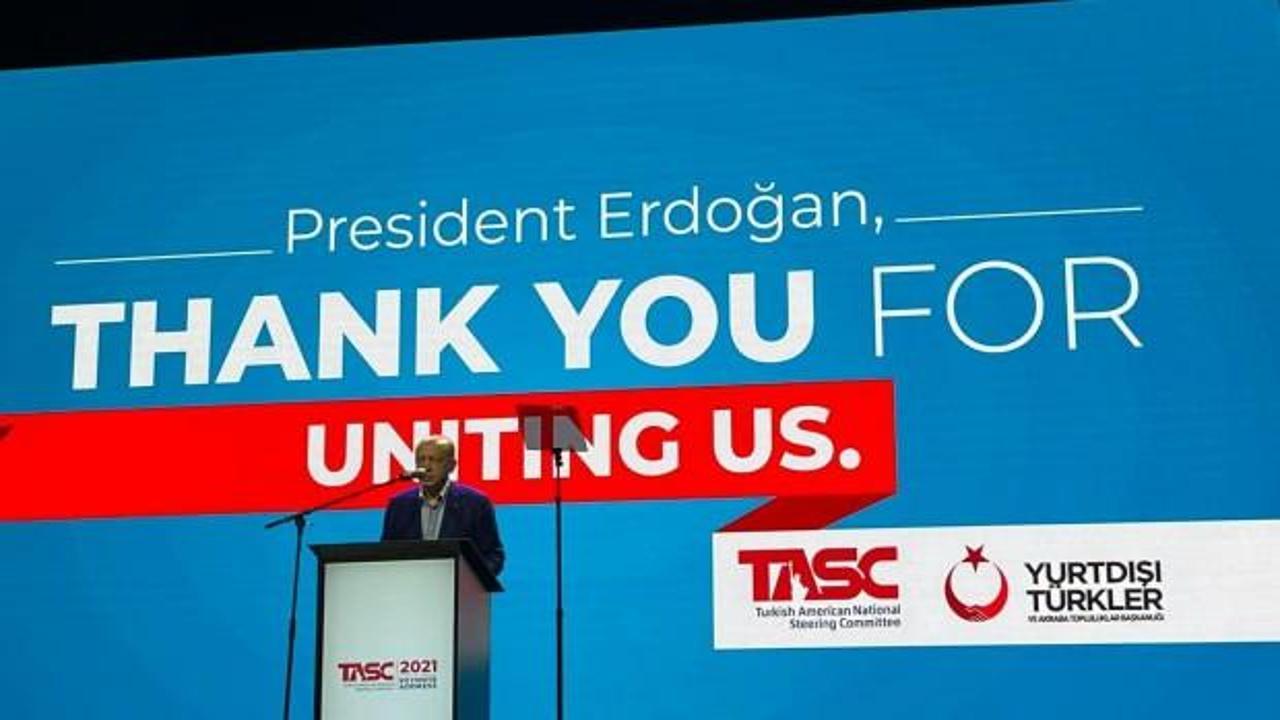 Cumhurbaşkanı Erdoğan, ABD’deki Türk vatandaşları ile bir araya geldi  