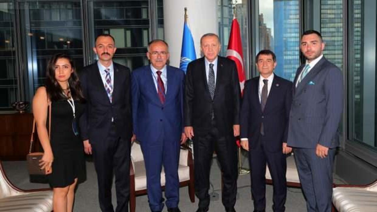 Cumhurbaşkanı Erdoğan, MHP Genel Başkan Yardımcıları Aksu ve Kalaycı'yı kabul etti