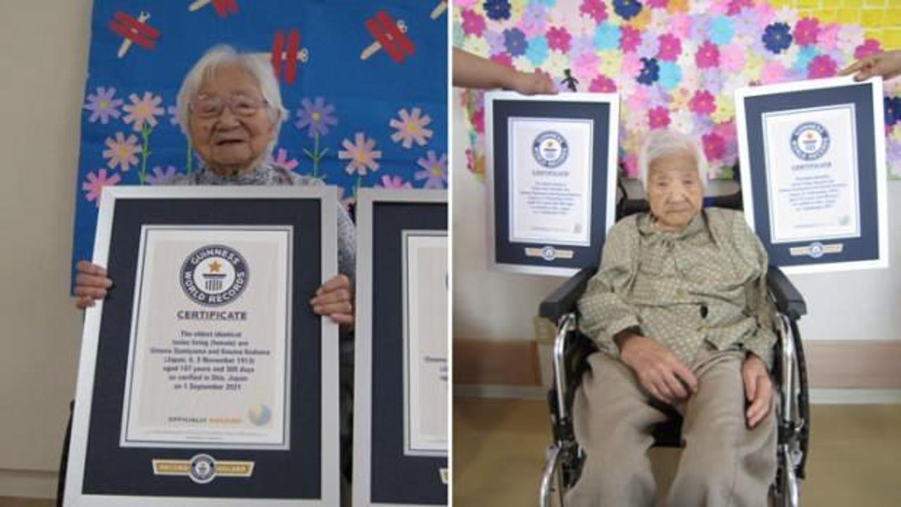 Dünyanın en yaşlı tek yumurta ikizleri Japonya’da tescillendi