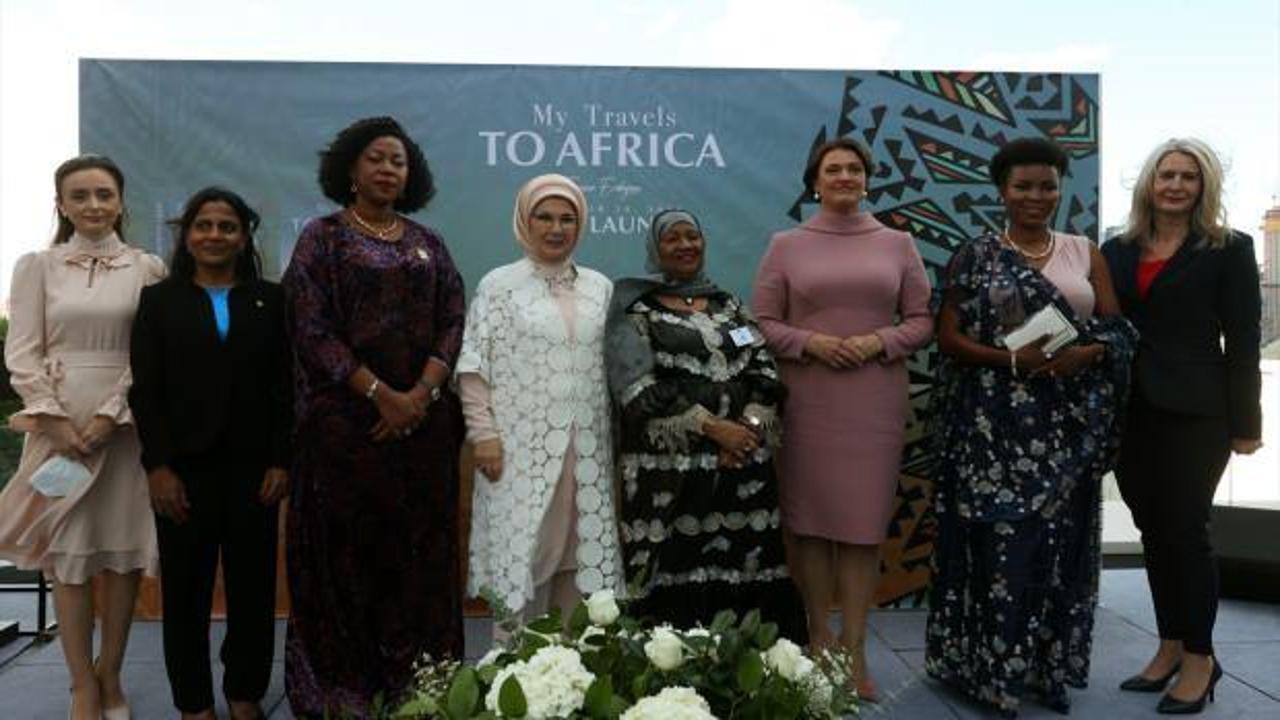 Emine Erdoğan, 'Afrika Seyahatlerim' kitabının tanıtımını New York’ta yaptı