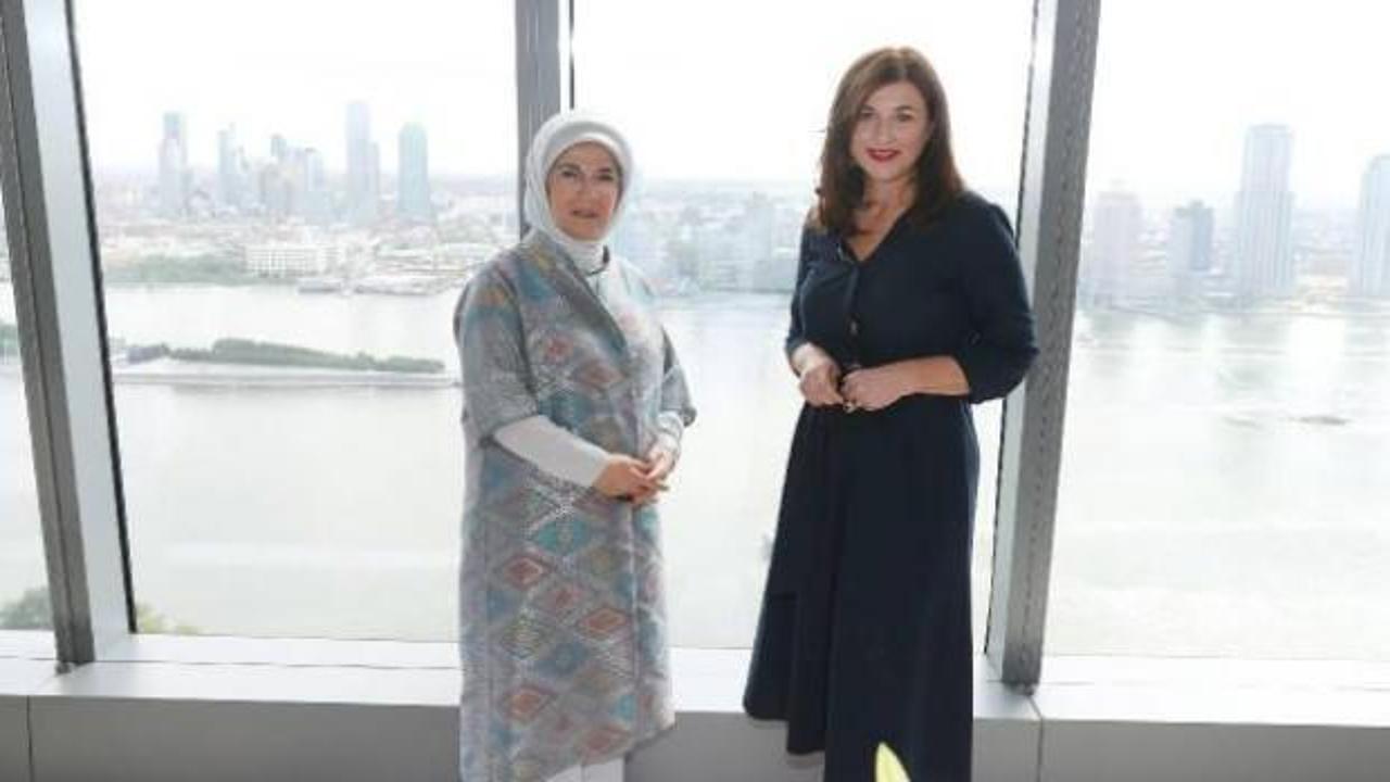 Emine Erdoğan, Hırvatistan First Lady'si ile bir araya geldi