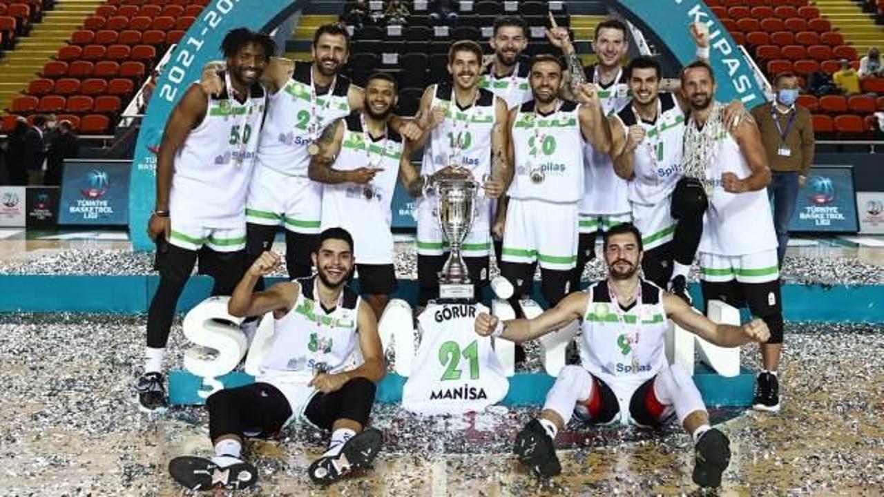 Erkekler Federasyon Kupası'nı Manisa Büyükşehir Belediyespor kazandı