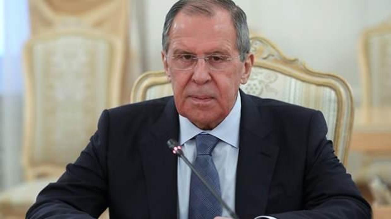 Lavrov'dan 'Taliban' ve 'İdlib' açıklaması