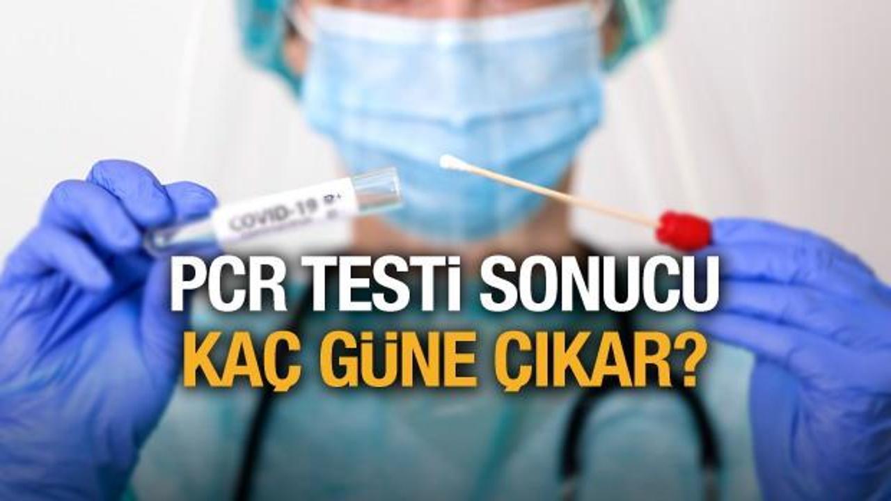 PCR testi sonucu kaç günde çıkar? Korona testi sonucu kaç saate öğrenilir?