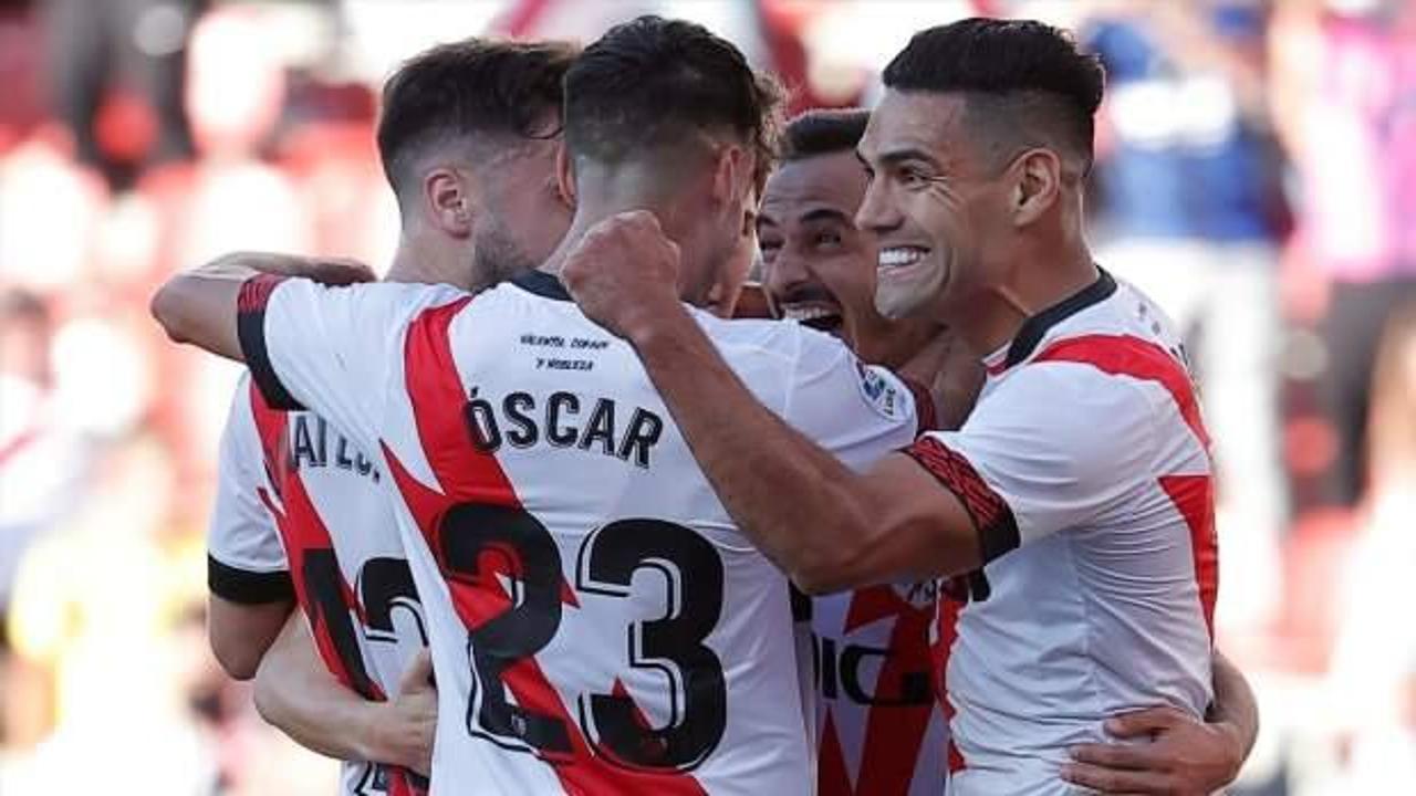 Radamel Falcao, Rayo Vallecano'da gollerine devam ediyor
