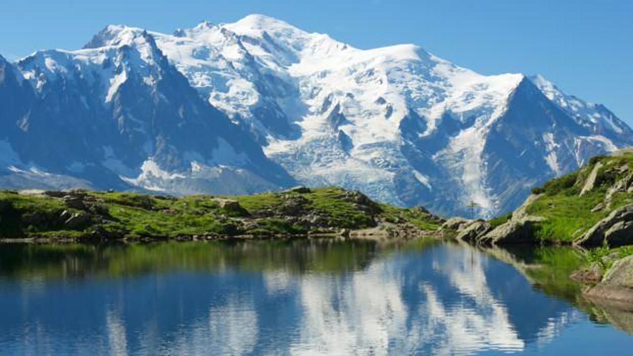 Avrupa'nın en yüksek dağı 1 metre kısaldı