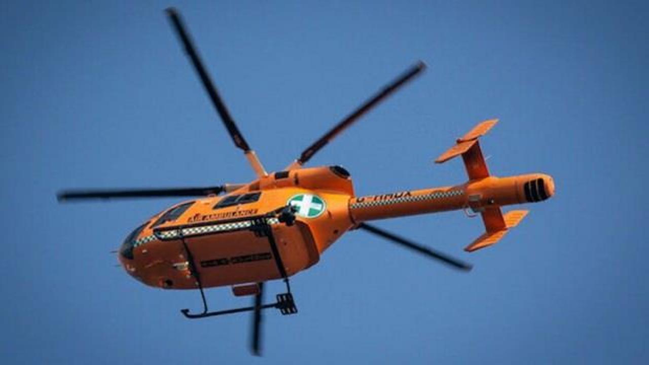 BAE'de ambulans helikopter düştü: 4 ölü