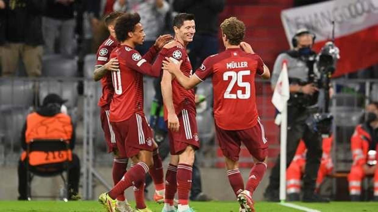 Bayern'den Dinamo Kiev'e gol yağmuru