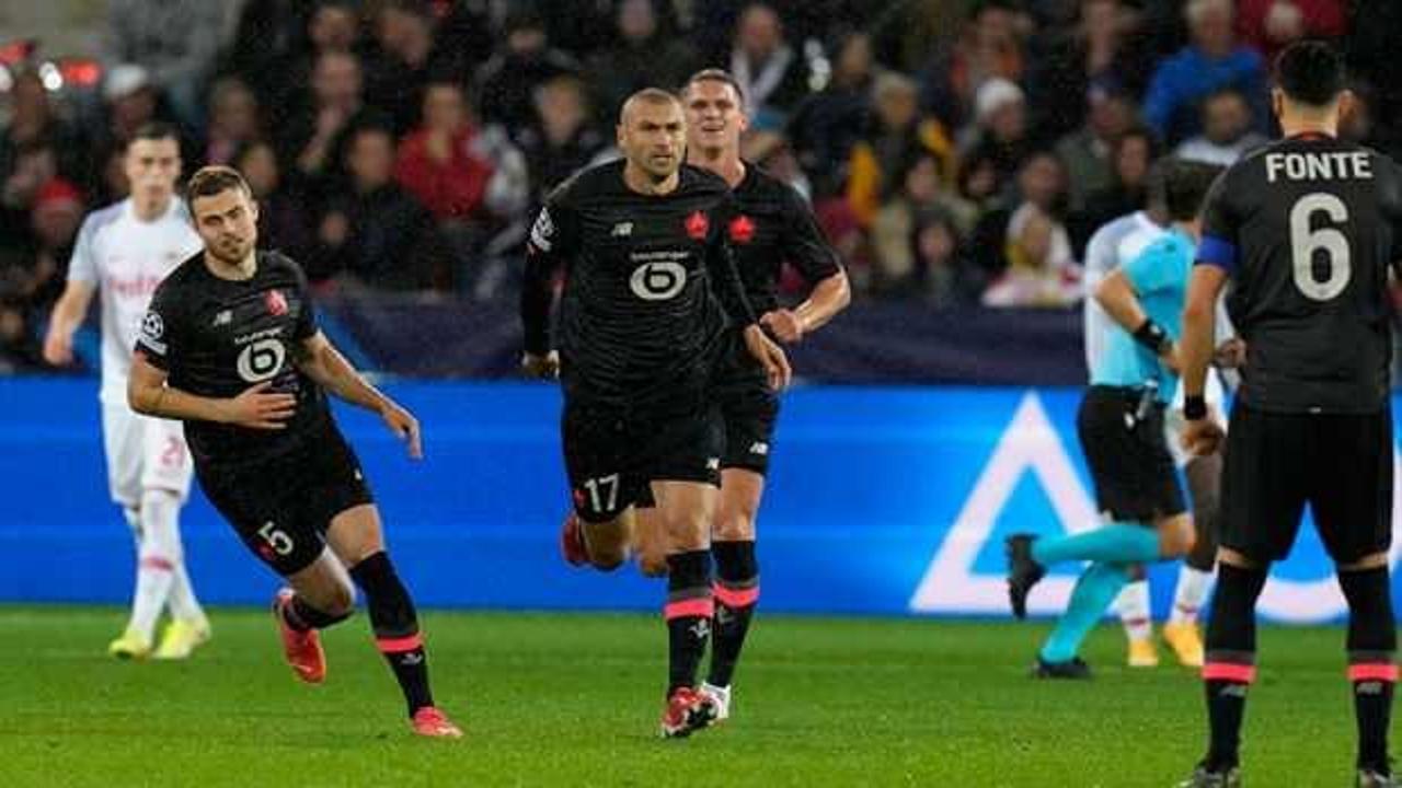 Burak Yılmaz'ın golü Lille'e yetmedi