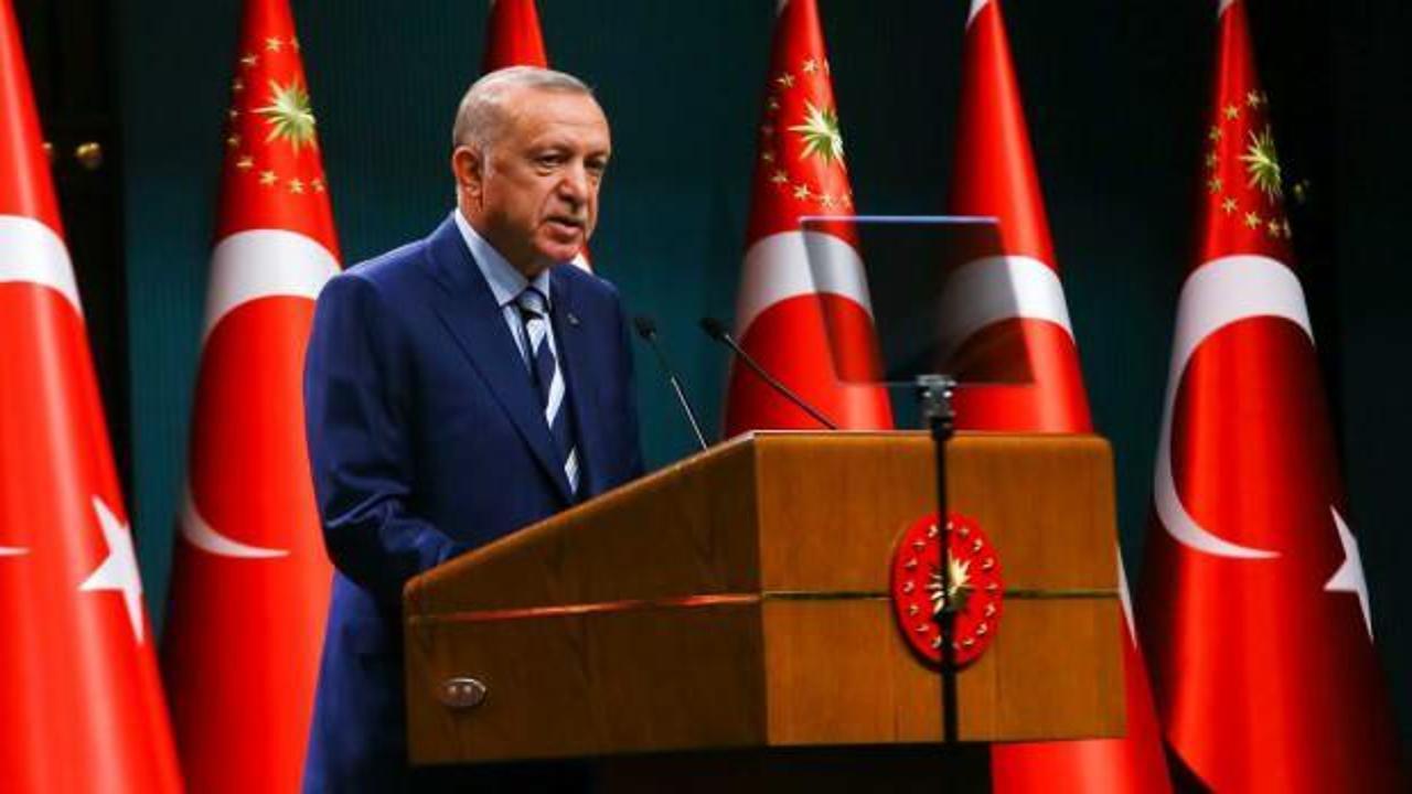Kabine toplantısı sonrası Başkan Erdoğan'dan yüz yüze eğitim açıklaması