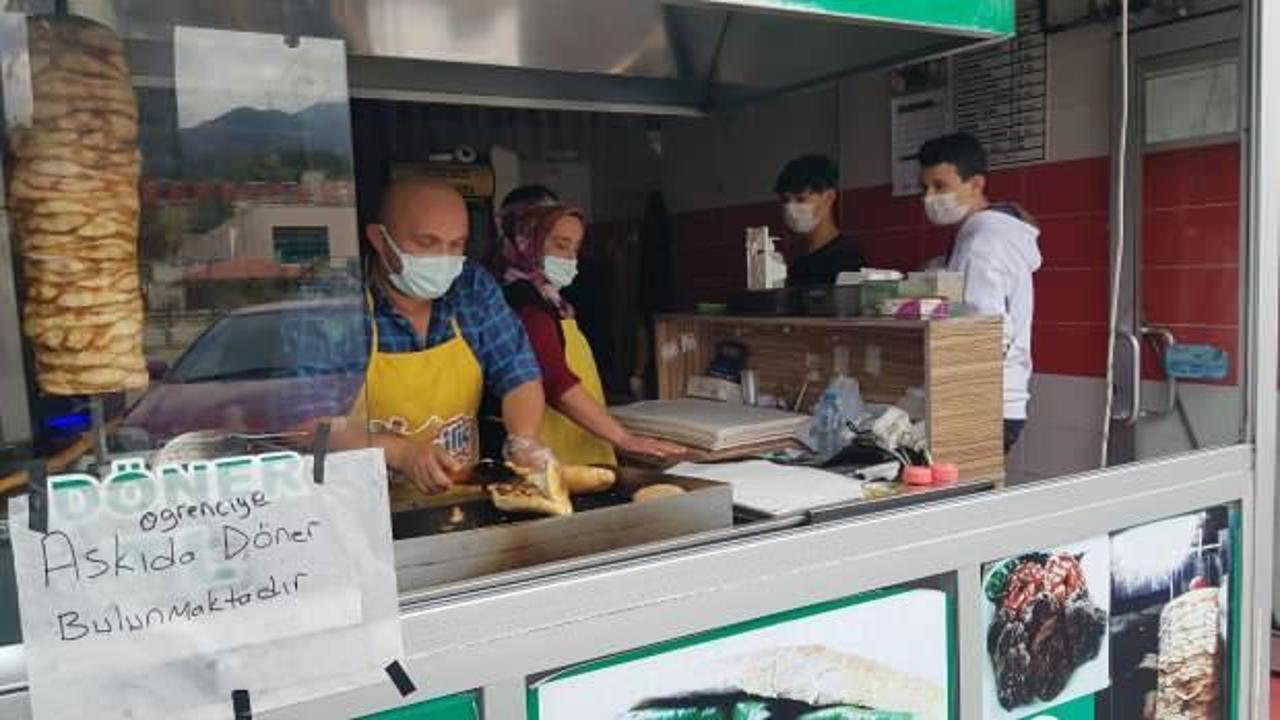 Karab&uuml;k&rsquo;te bu d&uuml;kkanda &ouml;ğrencilerin parası ge&ccedil;miyor