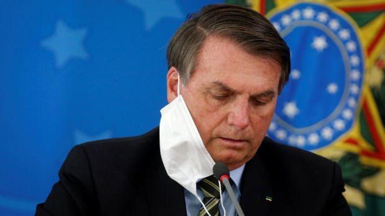 Karantinaya giren Bolsonaro'nun testi negatif çıktı