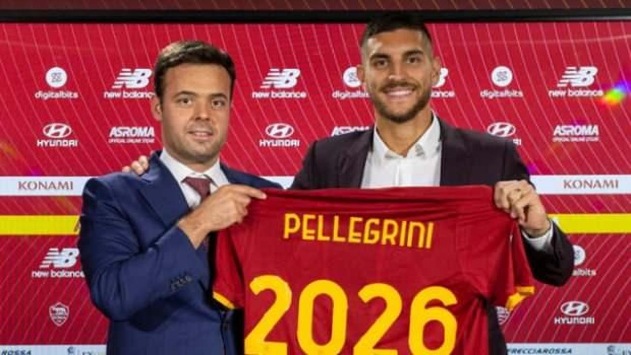Lorenzo Pellegrini 2026'ya kadar Roma'da