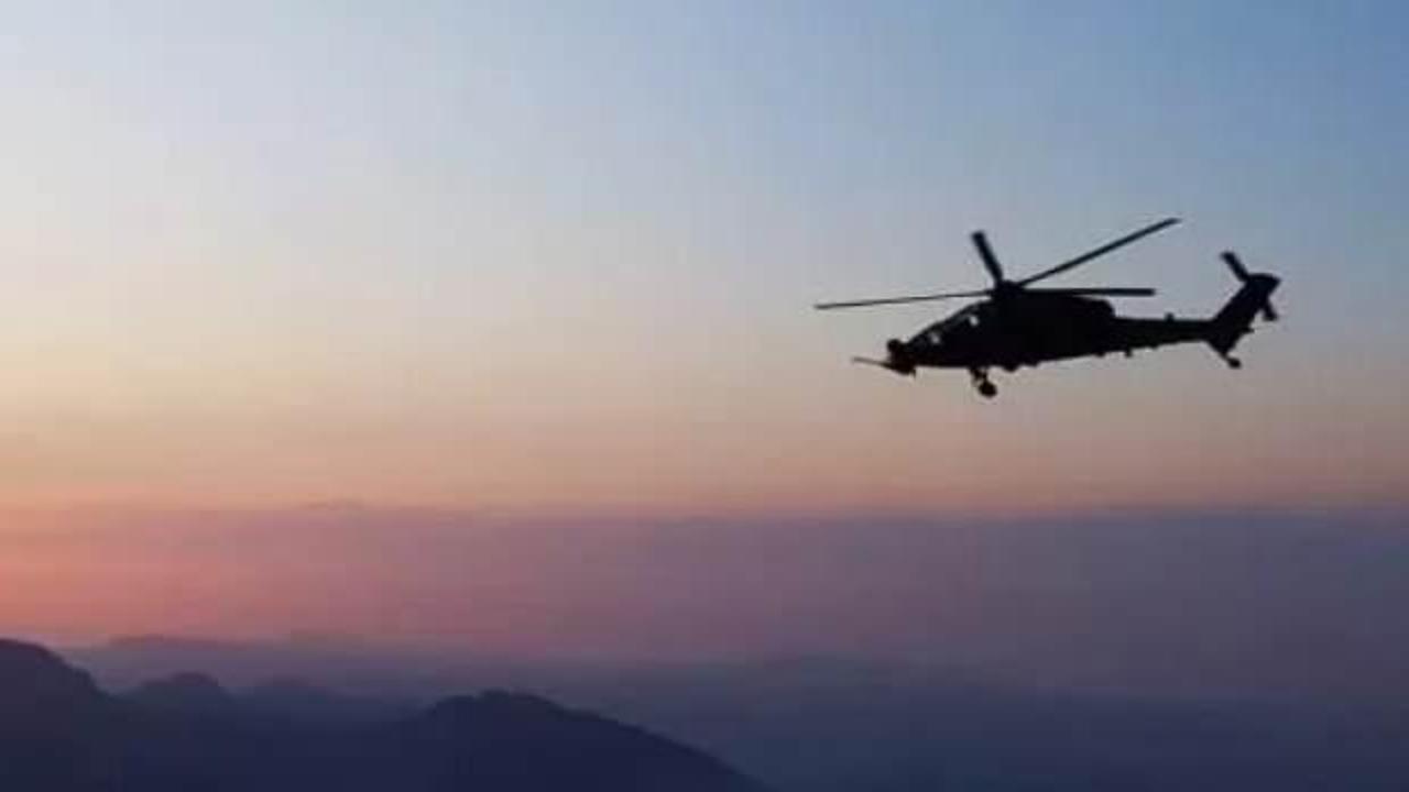 MSB duyurdu: ATAK helikopterleri ile etkisiz hâle getirildiler!