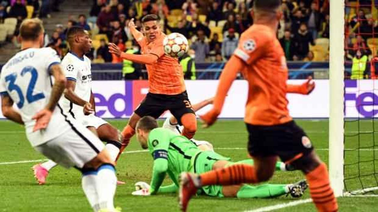 Shakhtar Donetsk ile Inter golsüz berabere kaldı